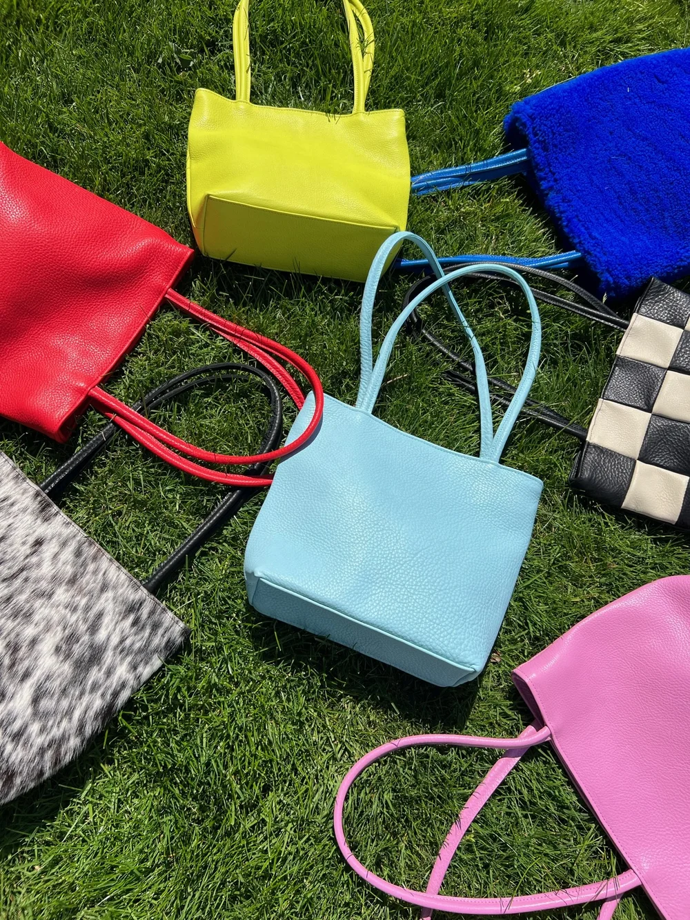 【未使用】Her lip to Palma Mini Tote Bag Her lip to（ハーリップトゥー）の「Palma Mini Tote Bag（かごバッグ